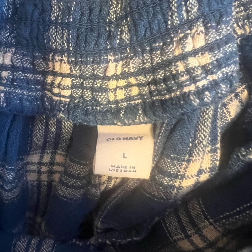 Old navy linen blend cropped jumpsuit - Picture 6 of 8